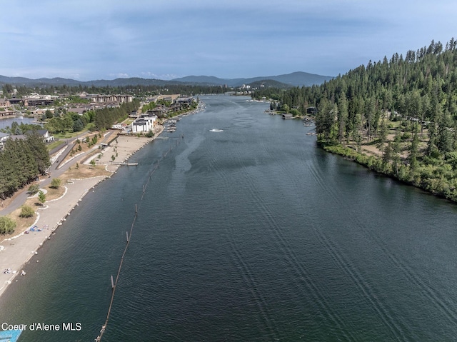 2999 N Casa Ct, Coeur Dalene, ID 83814 - water view featuring mountains