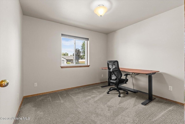 1601 N Summer Rose St, Post Falls, ID 83854 - carpeted office featuring baseboards