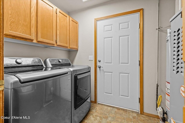 1601 N Summer Rose St, Post Falls, ID 83854 - laundry area with washer and dryer and cabinet space