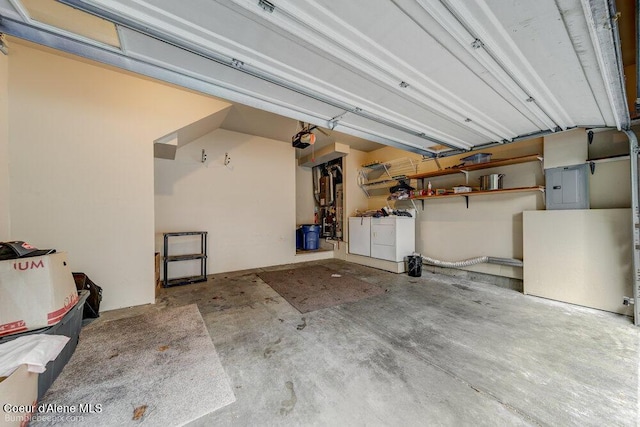 931 N Goldenrod Ct, Post Falls, ID 83854 - garage with electric panel and a garage door opener