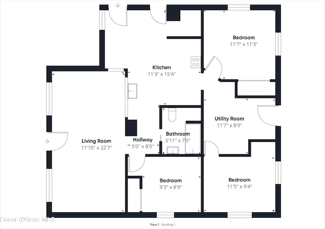 206 6th St, Pinehurst, ID 83850