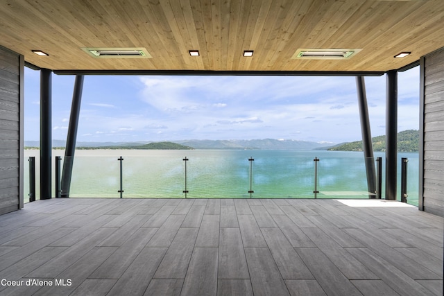 802 Sandpoint Ave # 8302, Sandpoint, ID 83864 - wooden terrace featuring a water view