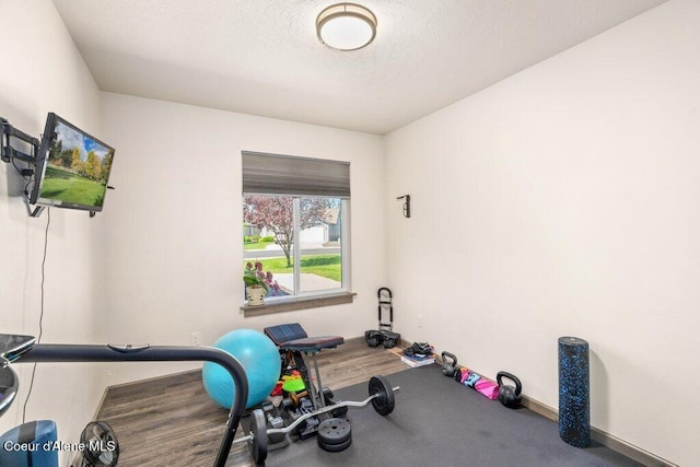 7934 W Kayak Ct, Rathdrum, ID 83858 - exercise area with baseboards