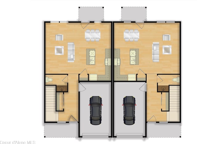 661 N Creative Way, Post Falls, ID 83854 - view of floor plan / room layout