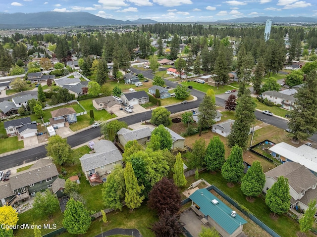 405 W 22nd Ave, Post Falls, ID 83854 - aerial view of residential area with mountains