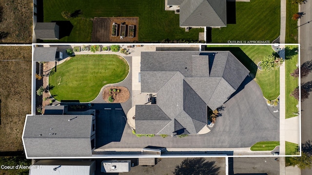 1222 W Tamarindo Ln, Hayden, ID 83835 - aerial view