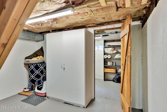 310 W Linden Ave, Coeur Dalene, ID 83814 - view of unfinished below grade area