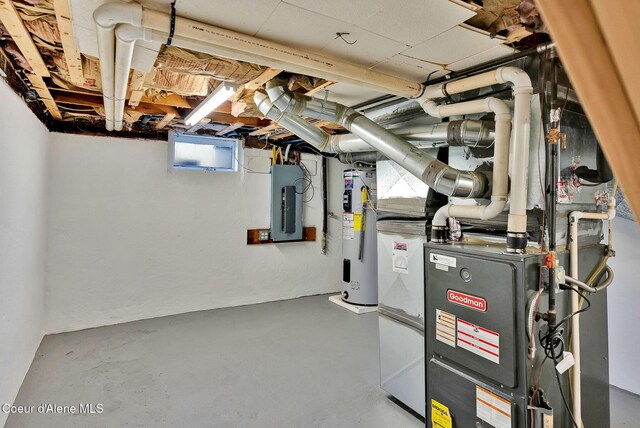 310 W Linden Ave, Coeur Dalene, ID 83814 - utilities featuring electric water heater and electric panel