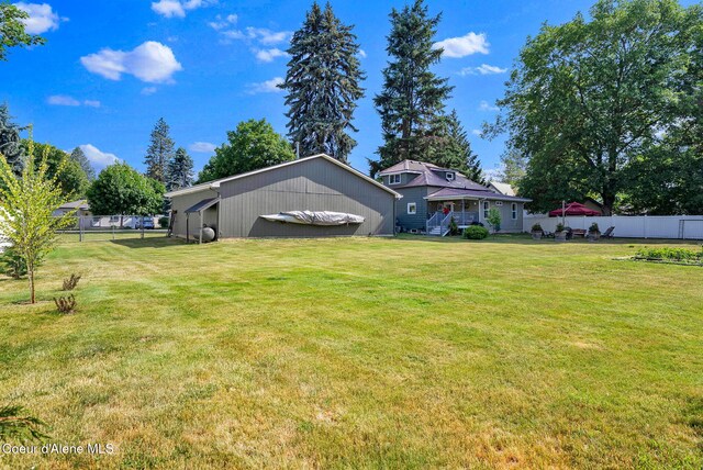 310 W Linden Ave, Coeur Dalene, ID 83814 - view of yard