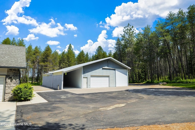 699 W Ranch Ct, Rathdrum, ID 83858 - garage featuring a detached garage