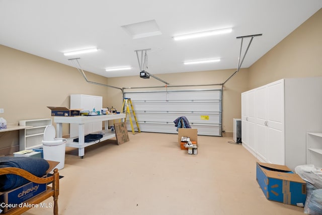 699 W Ranch Ct, Rathdrum, ID 83858 - garage featuring a garage door opener