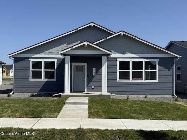 5103 E Rigel Ln, Post Falls, ID 83854 - view of front of property with a front lawn