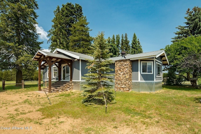 4119 Colburn Culver, Sandpoint, ID 83864 - view of front of property featuring a metal roof