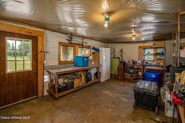 4119 Colburn Culver, Sandpoint, ID 83864 - below grade area with concrete block wall