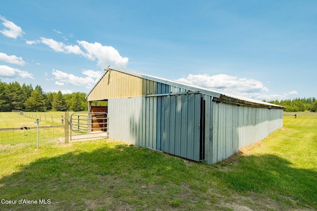 4119 Colburn Culver, Sandpoint, ID 83864 - view of pole building with a lawn