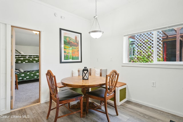 279 Birch Ave, Ponderay, ID 83852 - dining room featuring light wood finished floors and baseboards