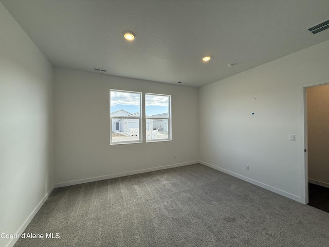 5149 E Rigel Ln, Post Falls, ID 83854 - unfurnished room featuring carpet floors and recessed lighting