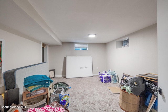 1623 E Boyd Ave, Coeur Dalene, ID 83814 - rec room with carpet and baseboards