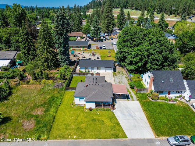 1623 E Boyd Ave, Coeur Dalene, ID 83814 - view of subject property featuring a forest