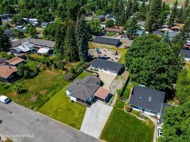 1623 E Boyd Ave, Coeur Dalene, ID 83814 - aerial perspective of suburban area