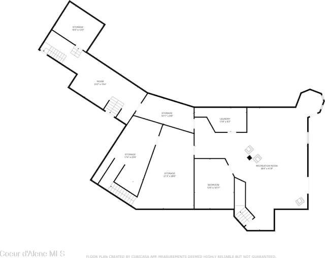 299 Oak Ter, Cocolalla, ID 83813 - view of floor plan / room layout