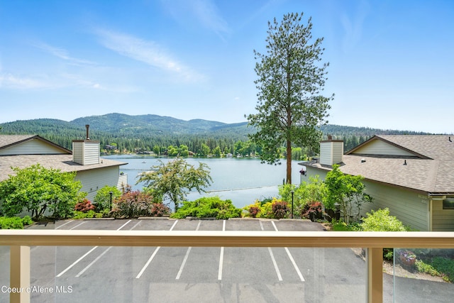 204 E 1st Ave E # 4, Post Falls, ID 83854 - water view featuring a mountain backdrop