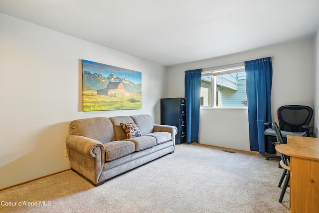 204 E 1st Ave E # 4, Post Falls, ID 83854 - living room with carpet floors and a desk