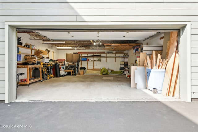 204 E 1st Ave E # 4, Post Falls, ID 83854 - garage with a workshop area