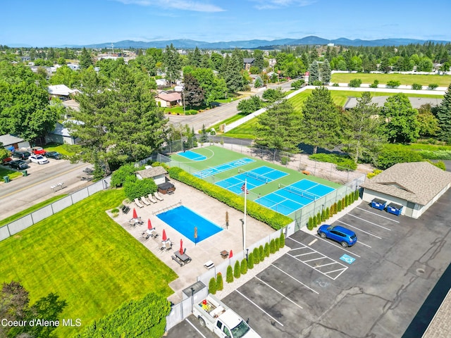204 E 1st Ave E # 4, Post Falls, ID 83854 - drone / aerial view of a mountain backdrop