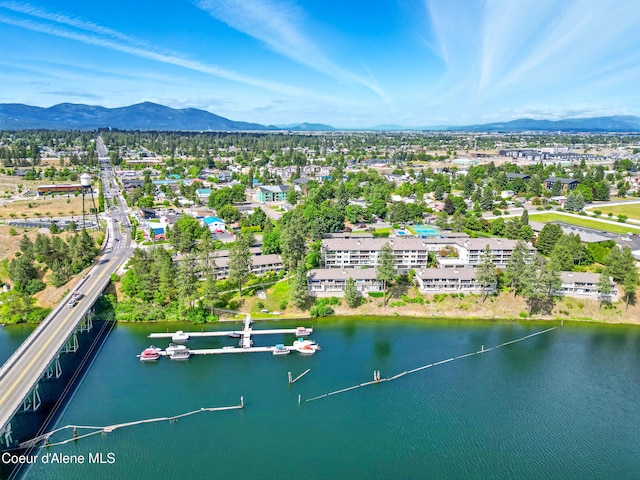 204 E 1st Ave E # 4, Post Falls, ID 83854 - aerial view of a water and mountain view