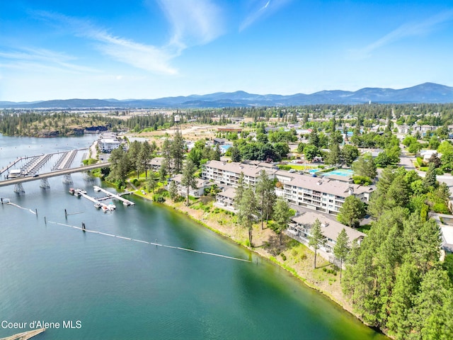 204 E 1st Ave E # 4, Post Falls, ID 83854 - aerial view of a water and mountain view