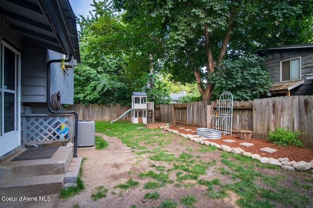 3212 N 7th St, Coeur Dalene, ID 83815 - fenced backyard featuring a playground