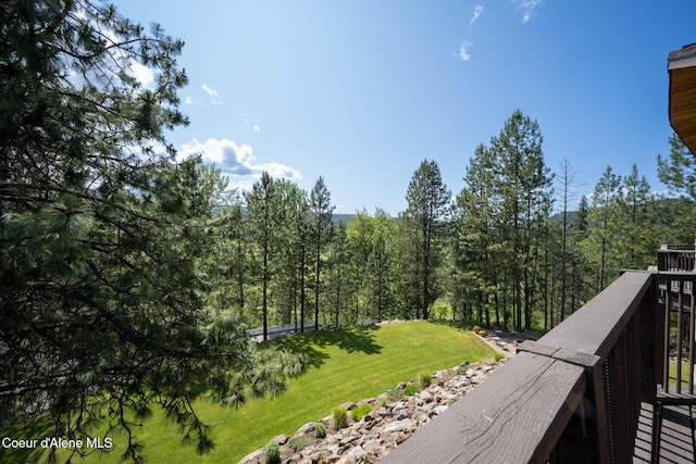 602 Country Club Ln, Pinehurst, ID 83850 - balcony with a view of trees