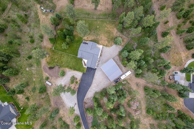 695 W Keva Ln, Athol, ID 83801 - aerial view of property's location
