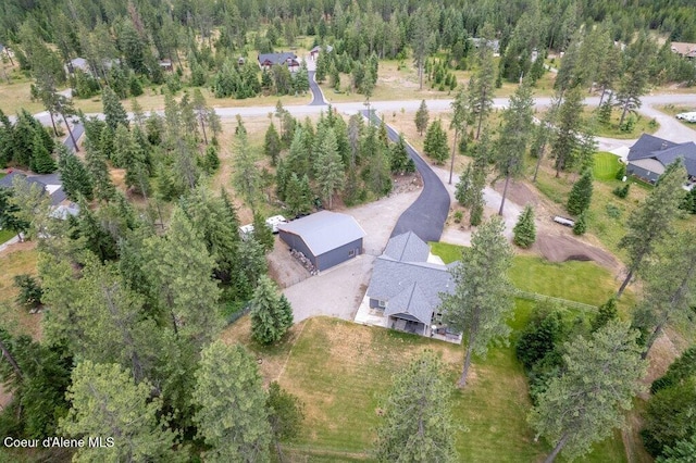 695 W Keva Ln, Athol, ID 83801 - view of property location featuring a forest