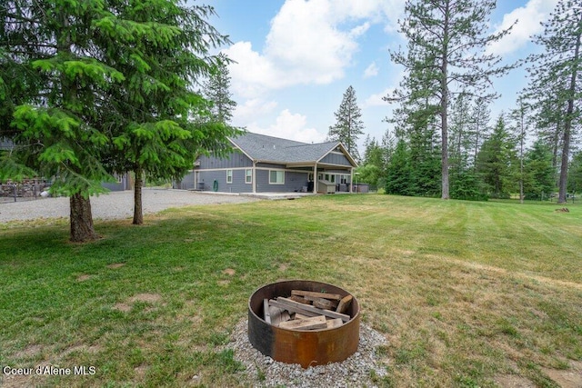 695 W Keva Ln, Athol, ID 83801 - view of grassy yard