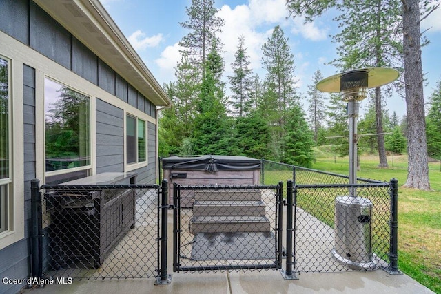 695 W Keva Ln, Athol, ID 83801 - view of patio featuring a gate
