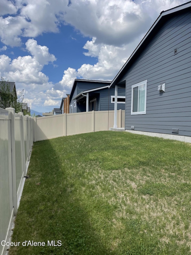 4263 N Donovan Ln, Post Falls, ID 83854 - view of yard
