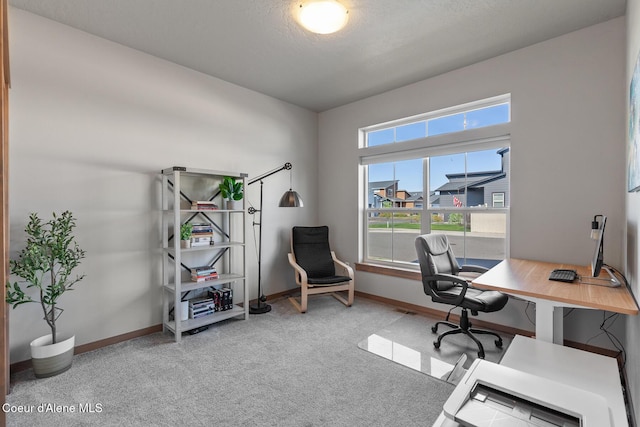 4263 N Donovan Ln, Post Falls, ID 83854 - home office featuring carpet flooring