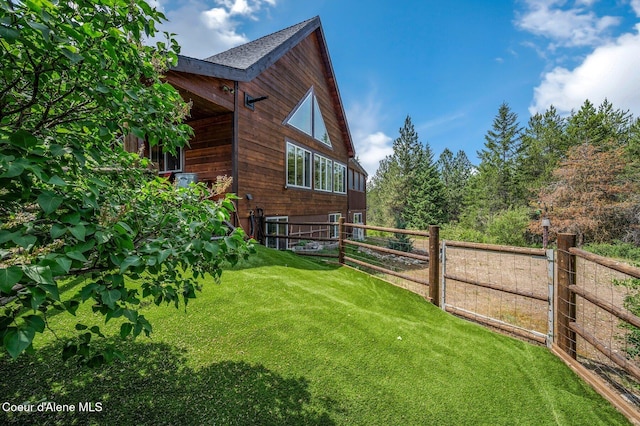 9067 W Coeur D Alene Dr, Spirit Lake, ID 83869 - view of yard