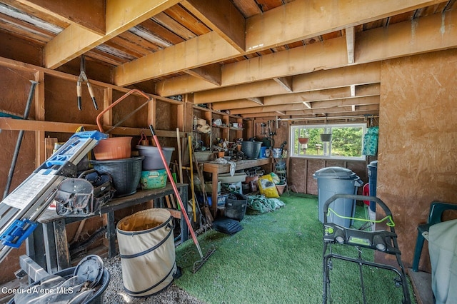 9067 W Coeur D Alene Dr, Spirit Lake, ID 83869 - misc room with carpet floors