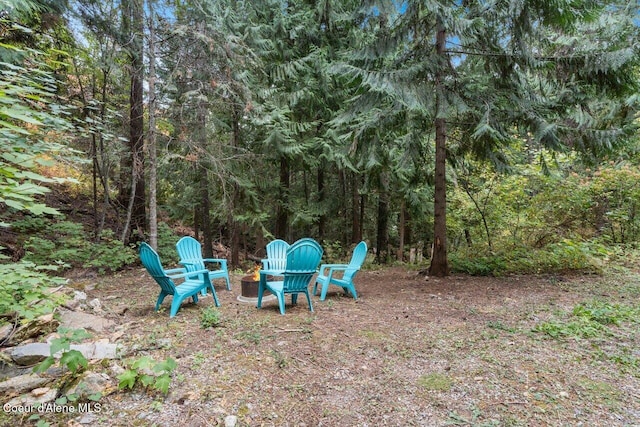 21515 N Village Blvd # 2, Rathdrum, ID 83858 - view of yard with a forest view