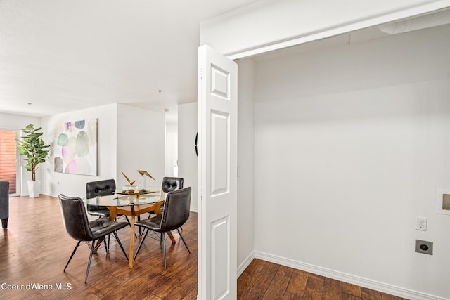 310 N Promenade Loop # 210, Post Falls, ID 83854 - dining space featuring baseboards and wood finished floors