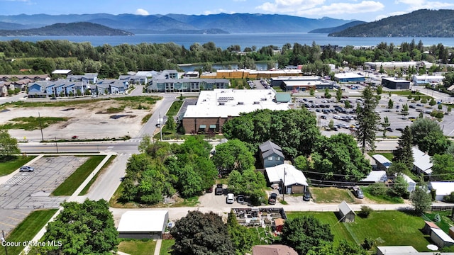 917 N Boyer Ave, Sandpoint, ID 83864 - aerial view of a water and mountain view