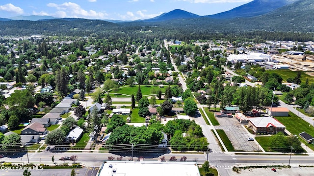 917 N Boyer Ave, Sandpoint, ID 83864 - aerial perspective of suburban area with mountains