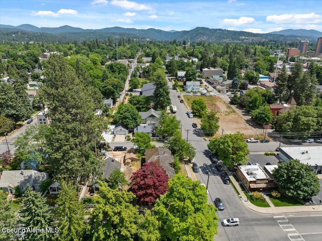 602 N Government Way, Coeur Dalene, ID 83814 - aerial view of mountains and a heavily wooded area