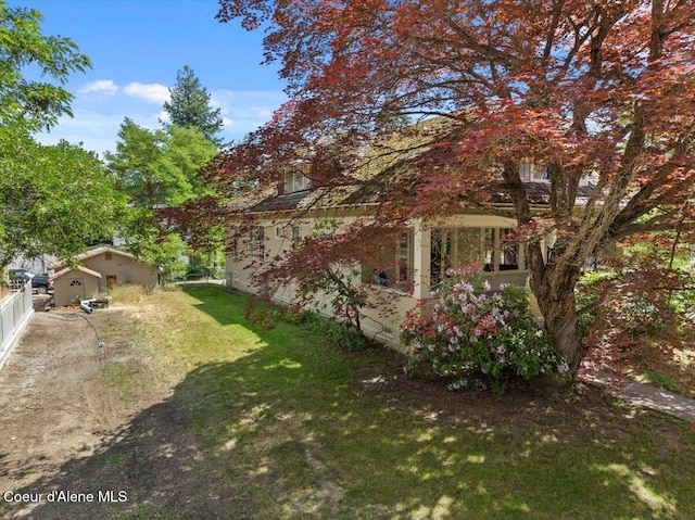 602 N Government Way, Coeur Dalene, ID 83814 - view of yard