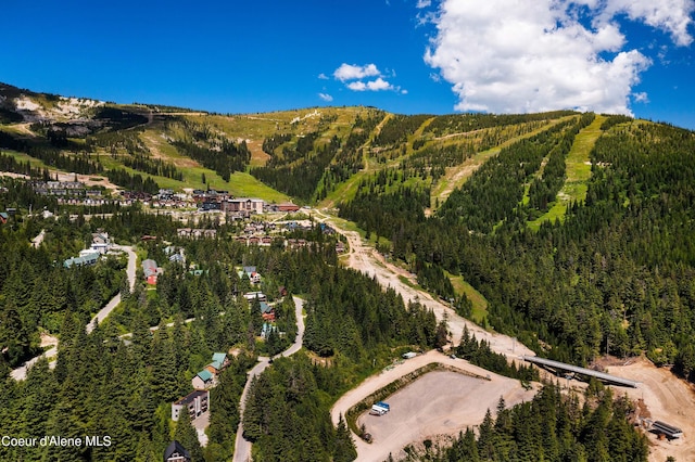 677 Telemark Rd Unit 1, Sandpoint, ID 83864 - aerial view of property's location featuring mountains