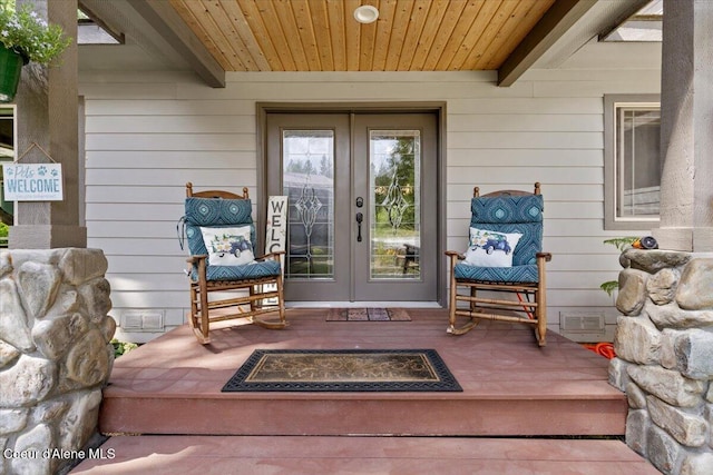 438 Berry Hl, Cocolalla, ID 83813 - property entrance featuring french doors