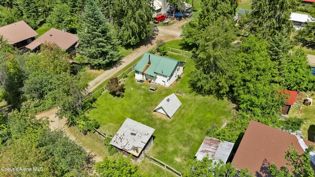 498 Lakeview Rd, Bayview, ID 83803 - bird's eye view